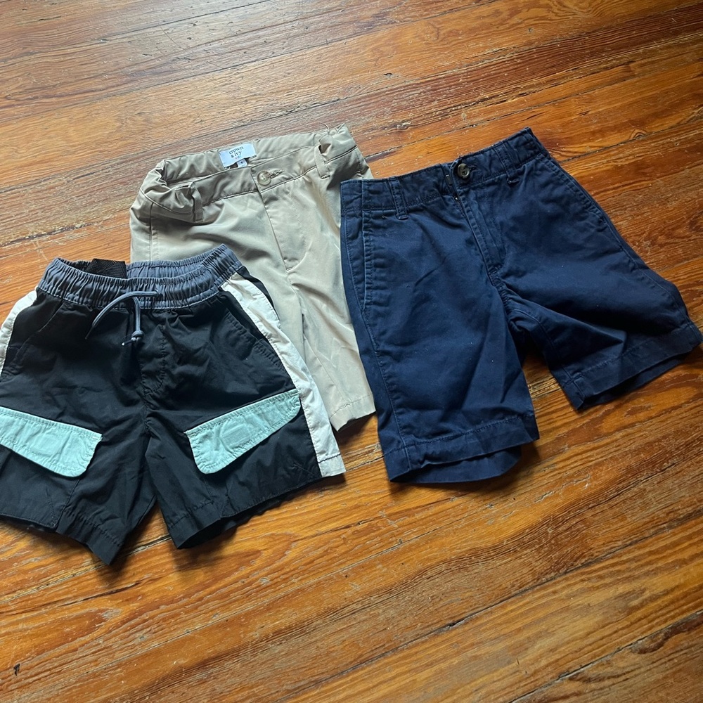 3 pairs boys shorts